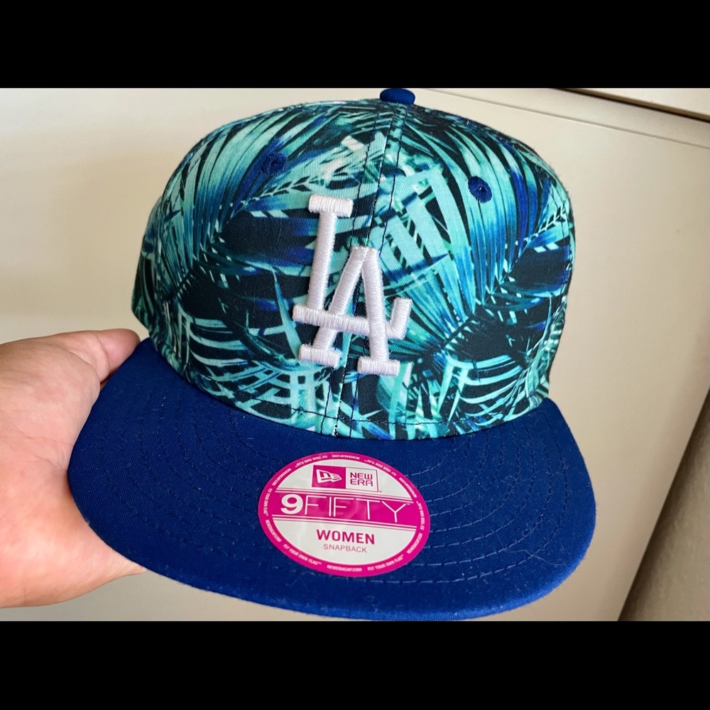 Vs pink mlb Dodgers hat